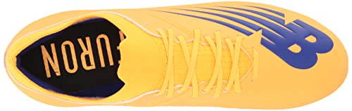 New Balance Men's Furon V7 Dispatch Fg Soccer Shoe, Impulse/Vibrant Orange, 11.5