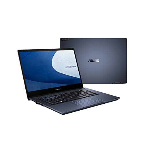 ASUS ExpertBook B5 Thin and Light Business Laptop, 14” FHD, Intel Core i7-1260P, 1TB SSD, 16GB DDR5 RAM, All Day Battery, Enterprise-Grade Video Conference, NumberPad, Win 11 Pro, B5402CBA-XVE75