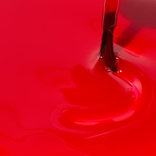 butter LONDON Patent Shine 10X Nail Lacquer, Gel-Like Finish, Chip-Resistant Formula, 10-Free Formula, Cruelty-Free, Polymer Technology, Her Majesty's Red