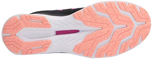 Under Armour Women's Charged Bandit 6 Running Shoe, Black (002)/White, 6