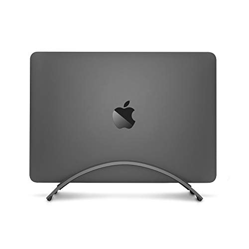 Twelve South BookArc for Computers | Space-Saving Vertical Stand to Organize Work and Home Office for Apple Computers, Now Compatible with M1 Devices* (Space Grey)