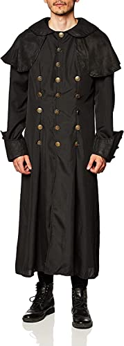 Forum Novelties mens Warlock Coat Adult Sized Costumes, Multi/Color, One Size US