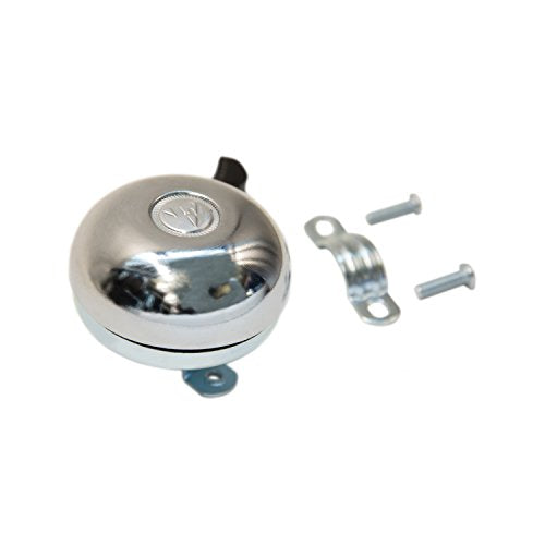 Firmstrong Classic Beach Cruiser Bicycle Bell, Chrome