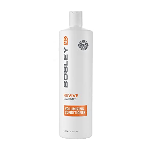 BosleyMD BosRevive Volumizing Conditioner for Noticeably Thinning and Color/Chemically-Treated Hair, 33.8 Fl Oz