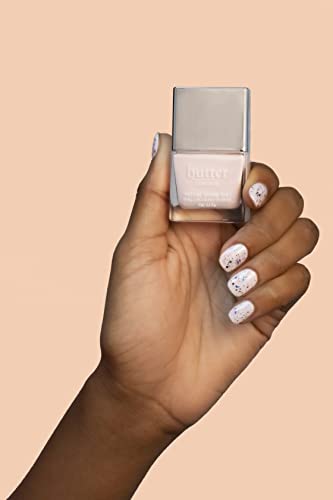 butter LONDON Patent Shine 10X Nail Lacquer, Gel-Like Finish, Chip-Resistant Formula, 10-Free Formula, Cruelty-Free, Polymer Technology, Sandy Bum
