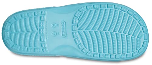 Crocs Unisex Classic Slide Sandals, Turq Tonic, 11 Men/13 Women