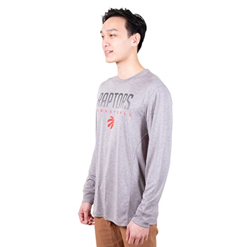 Ultra Game -NBA Men's Active Long Sleeve Pullover T-Shirt