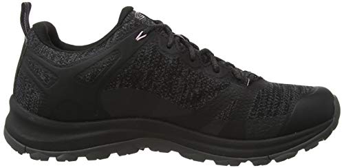 KEEN womens Terradora 2 Waterproof Low Height Hiking Shoe, Black/Magnet, 9 US