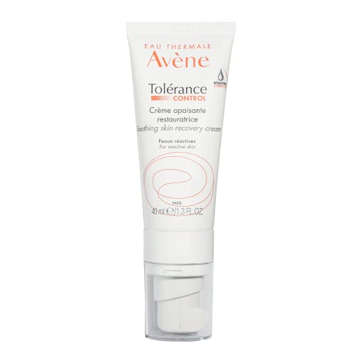 Eau Thermale Avene - Tolerance Control Soothing Skin Recovery Cream - For Hypersensitive, Normal to Combination Skin - Sterile Hydrating Face Moisturizer - 1.3 fl.oz. (Pack of 1)
