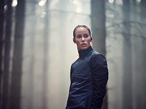 Bang and Olufsen Beoplay E8 Sport True Wireless In-Ear Bluetooth Earphone with Customizable Comfort Fit, Microphones and Touch Control, Wireless Charging Case, 28H Playtime, IP57 Dust and Waterproof Black