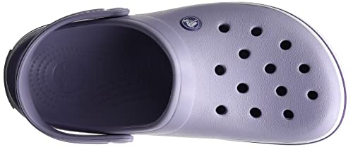 Crocs Unisex Crockband Clogs, Lavender/Purple, 6 US Women