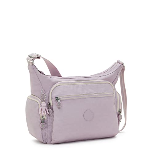 Kipling Women's Gabbie Crossbody, Lightweight Everyday Purse, Casual Shoulder Bag, Gentle Lilac