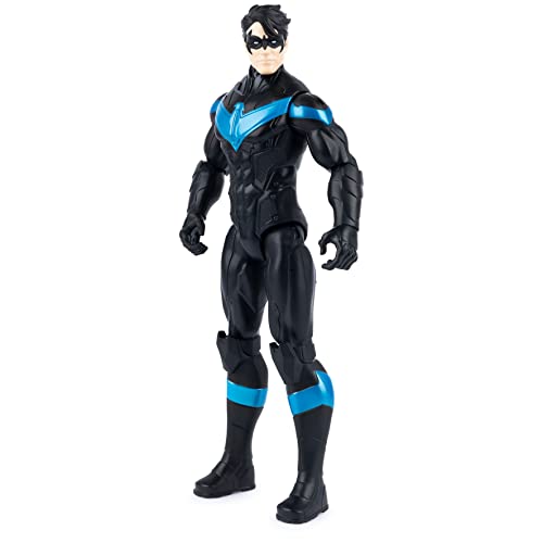 DC Comics, 12-inch Stealth Armor Nightwing Action Figure, Kids Toys for Boys and Girls Ages 3 and Up