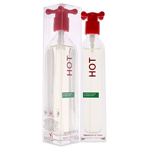 Hot by United Colors of Benetton for Women - 3.3 Ounce EDT Spray