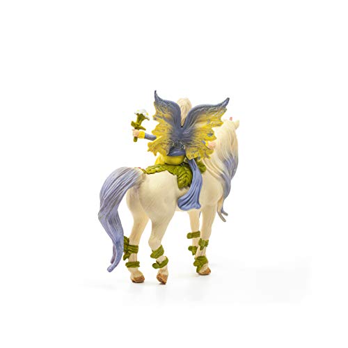 Schleich bayala, Unicorn and Fairy Toys for Girls and Boys, Fairy Sera Figurine with Blossom Unicorn, Ages 5 and Above