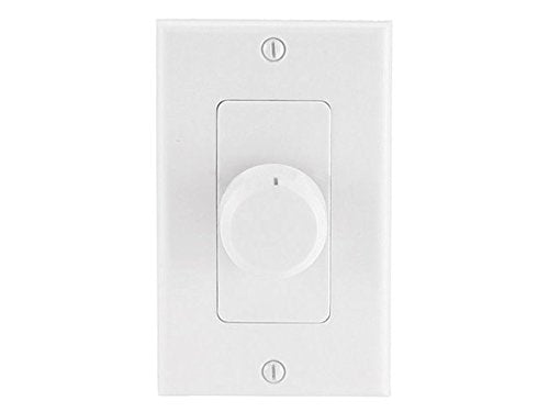 Monoprice 108241 RMS 50W Speaker Volume Controller, White