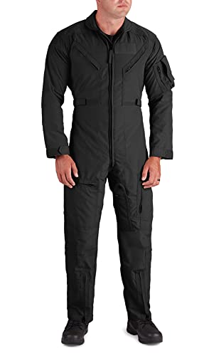 Propper Men's CWU 27/P Nomex Flight Suit, Black, 44 Short