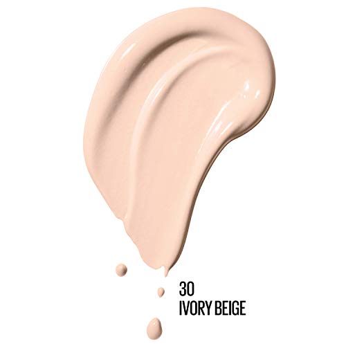 Maybelline Dream Radiant Liquid Medium Coverage Hydrating Makeup, Lightweight Liquid Foundation, Ivory Beige, 1 Count