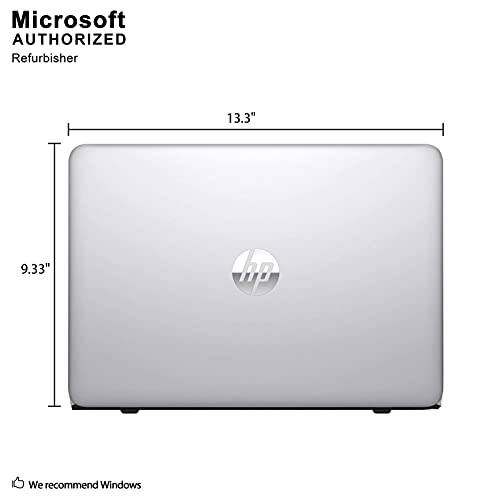 HP EliteBook 840 G3 Laptop 14-inch HD Display, Intel Core i5-6200U 2.3Ghz, 256GB SSD, 16GB DDR4 RAM, Webcam, WiFi, Windows 10 Pro (Renewed)