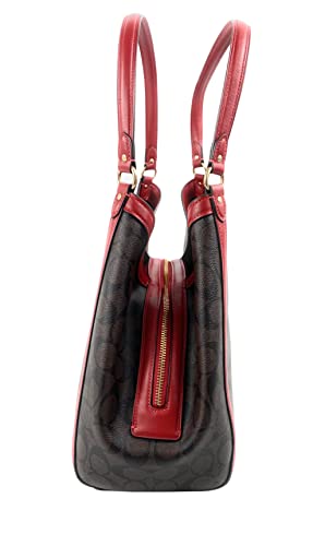 Coach Kristy Signature Canvas Shoulder Bag