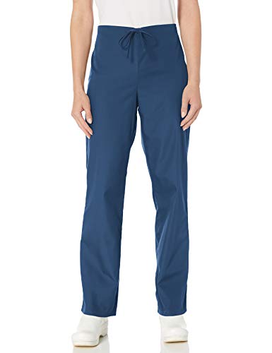Cherokee Men and Women L Scrubs Set Workwear Originals Top and Pant WW530C, Navy
