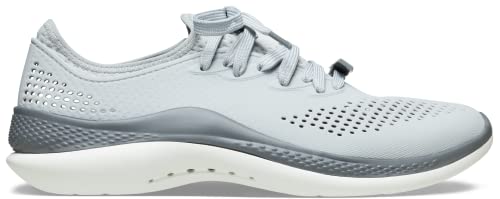 Crocs Men's LiteRide 360 Pacer Sneakers, Light Grey/Slate Grey, 12 Men