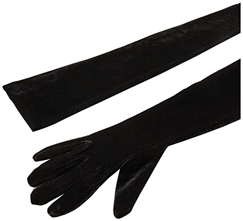 Leg Avenue Women's One Size Opera Gloves, Black