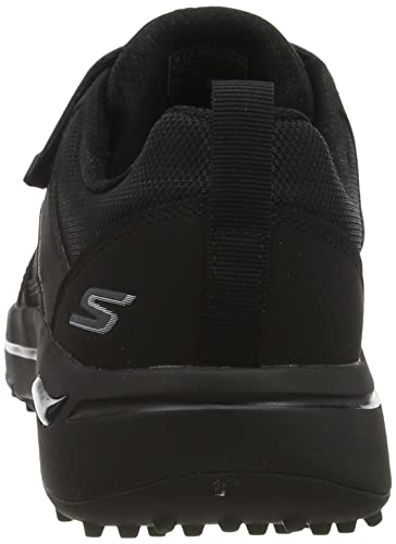 Skechers Men's Go Arch Fit Golf Shoe Sneaker, Black/Gray 2 Strap, 7.5