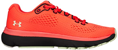 Under Armour Men's HOVR Infinite 4 Running Shoe, (601) Bolt Red/Black/Black, 7.5