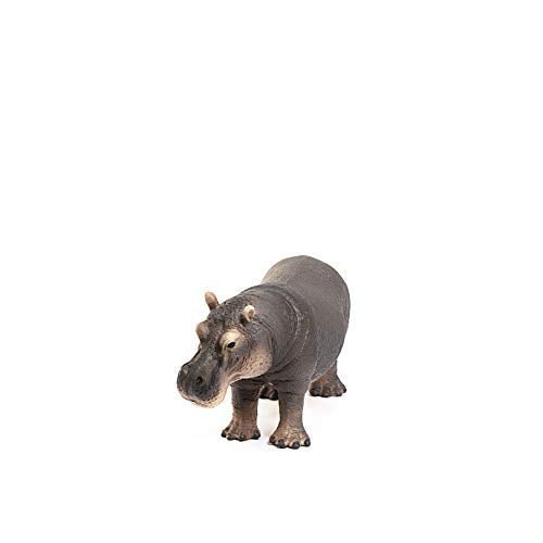 Schleich Wild Life, Animal Figurine, Animal Toys for Boys and Girls 3-8 Years Old, Hippopotamus, Ages 3+