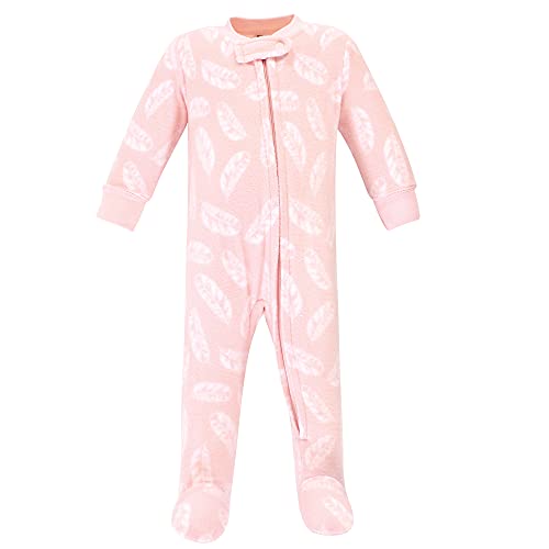 Hudson Baby Unisex Baby Fleece Sleep and Play Swan, 0-3 Months