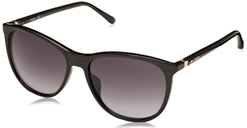 Fossil Women's Female Sunglass Style FOS 3082/S Cat Eye, Black, 56mm, 16mm