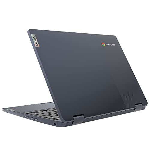 Lenovo 2022 IdeaPad Flex 3 11.6' HD 2-in-1 Touchscreen Chromebook (8-Core MediaTek MT8183, 4GB RAM, 64GB eMMC, Stylus, Webcam) Flip Convertible Home Education Laptop, IST Computers Pen, Chrome OS