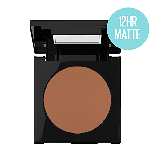 Maybelline Fit Me Matte + Poreless Pressed Face Powder Makeup and Setting Powder, Java, 1 Count
