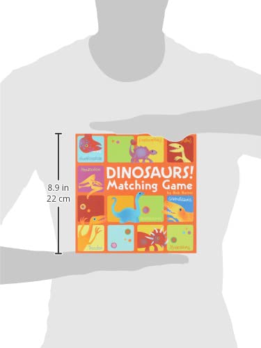 Dinosaurs! Matching Game (Memory Matching Games for Toddlers, Matching Games for Kids, Preschool Memory Games)