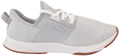 New Balance Women's Dynasoft Nergize V3 Cross Trainer, Heather Grey/White, 6
