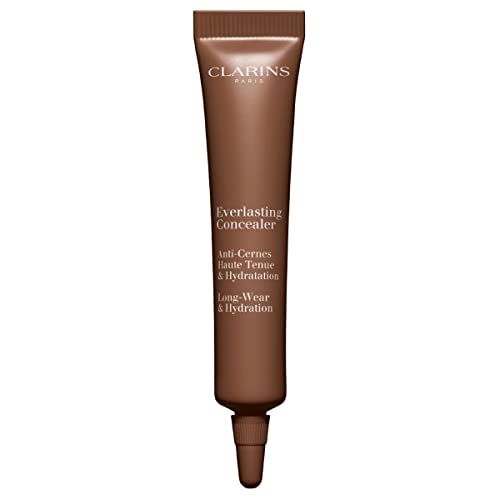 Clarins Everlasting Concealer | Full Coverage, Crease-Free Formula Conceals Dark Circles and Imperfections | Long-Wearing, Matte Finish | Transfer-Proof, Sweat-Proof and Smudge-Proof | 0.4 Ounces