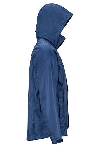 MARMOT Men's PreCip Eco Jacket | Breathable, Recycled, Waterproof | Arctic Navy, Medium