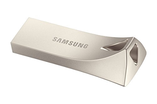 Samsung BAR Plus 64GB - 300MB/s USB 3.1 Flash Drive Champagne Silver (MUF-64BE3/AM)