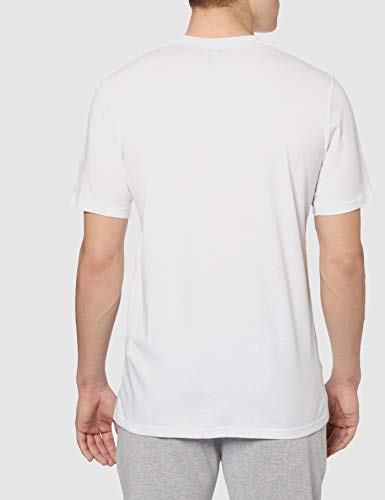 Under Armour mens Sportstyle Logo Short-sleeve T-shirt , White (100)/Black , Small