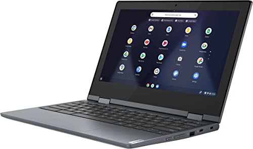 Lenovo IdeaPad Flex 3 Chromebook 11.6' Touchscreen 2-in-1 Laptop, Intel Celeron N4020 up to 2.6GHz, 4GB DDR4 RAM, 64GB eMMC, WiFi, Bluetooth, Abyss Blue, Chrome OS, BROAG 3Feet USB Extension Cable