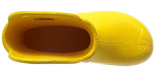 Crocs unisex child Rain Boot, Yellow, 12 Little Kid US