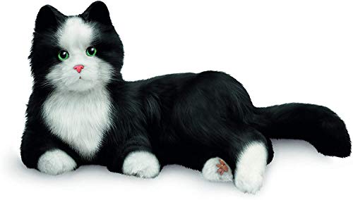 JOY FOR ALL - Black and White Tuxedo Cat - Interactive Companion Pets - Realistic and Lifelike