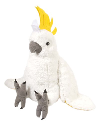 Wild Republic Cockatoo Plush, Stuffed Animal, Plush Toy, Gifts for Kids, Cuddlekins 12 Inches (10925)
