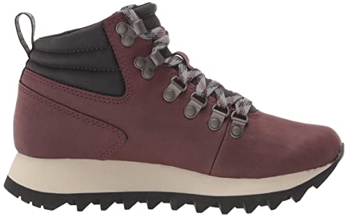 Merrell womens Alpine Hiker Hiking Boot, Burgundy, 6.5 US