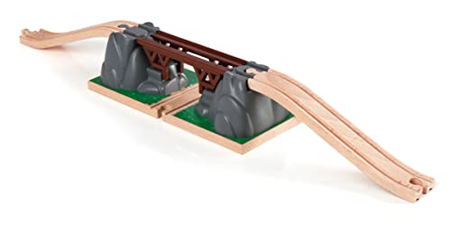 BRIO World - 33391 Collapsing Bridge | 3 Piece Toy Train Accessory for Kids Age 3 and Up