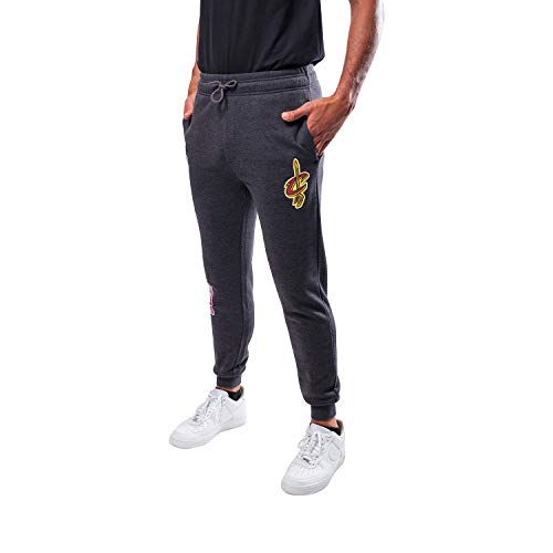 Ultra Game NBA Men's Soft Fleece Active Jogger Sweatpants