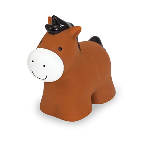 Melissa and Doug Pop Blocs Farm Animals Educational Baby Toy - 10 Linkable Pieces