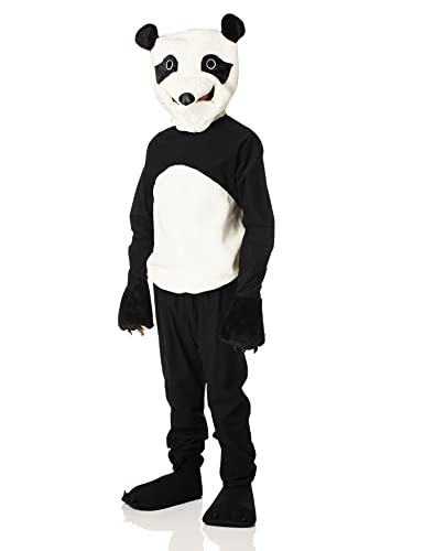 Rasta Imposta Panda Costume, Black/White, One Size