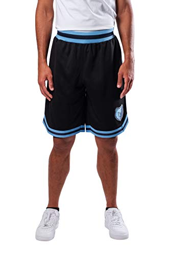 Ultra Game NBA Memphis Grizzlies Mens Woven Basketball Shorts, Team Color, Medium